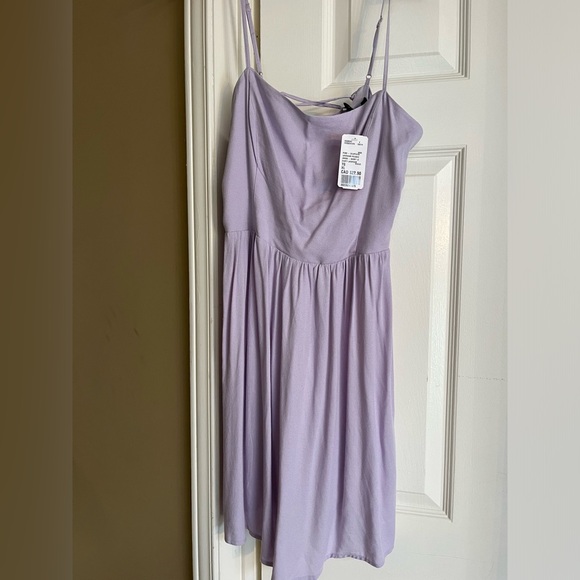 Lavender Forever 21 strappy dress. - Picture 3 of 7